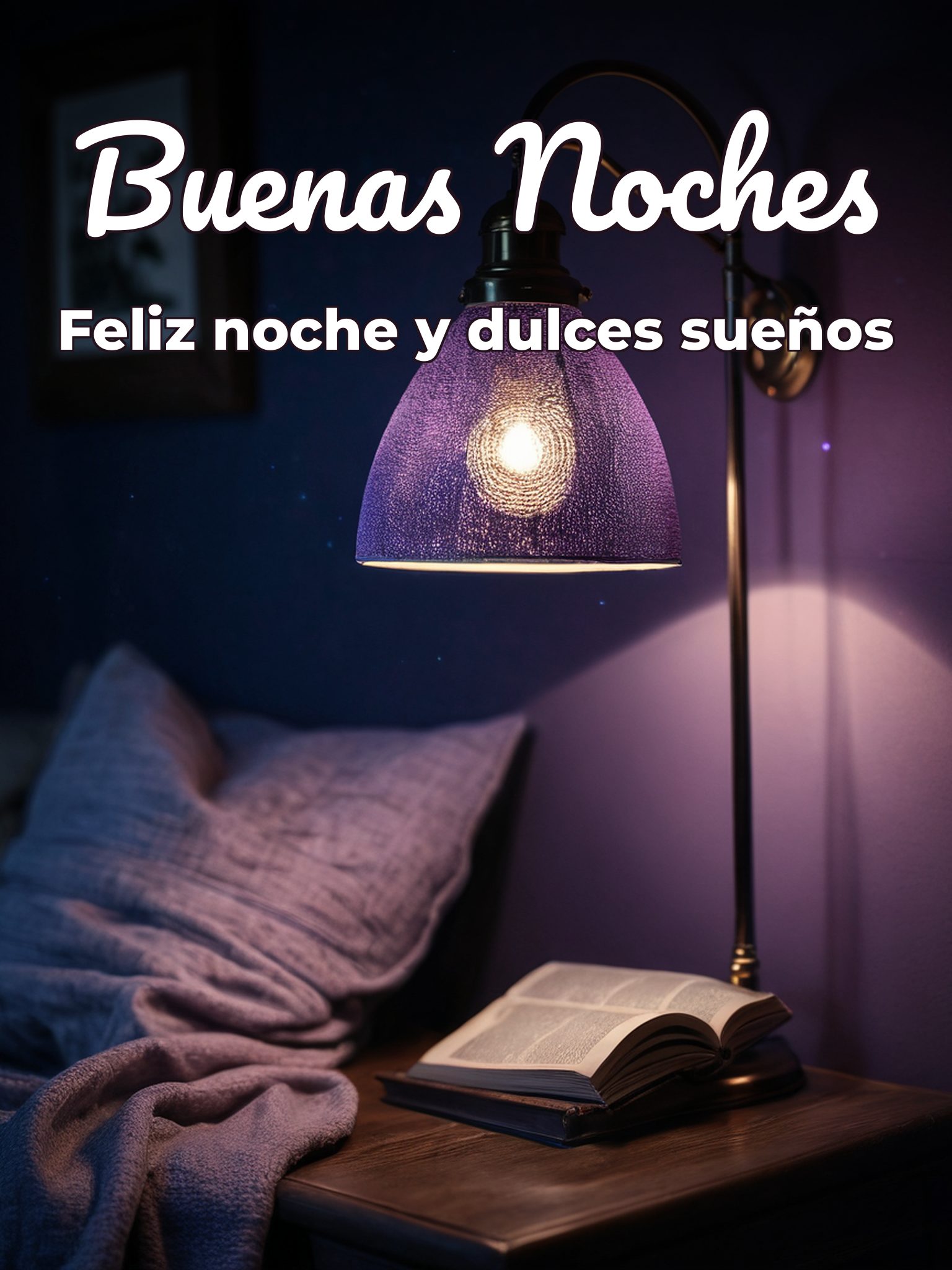 Palabras cortas de buenas noches para Facebook