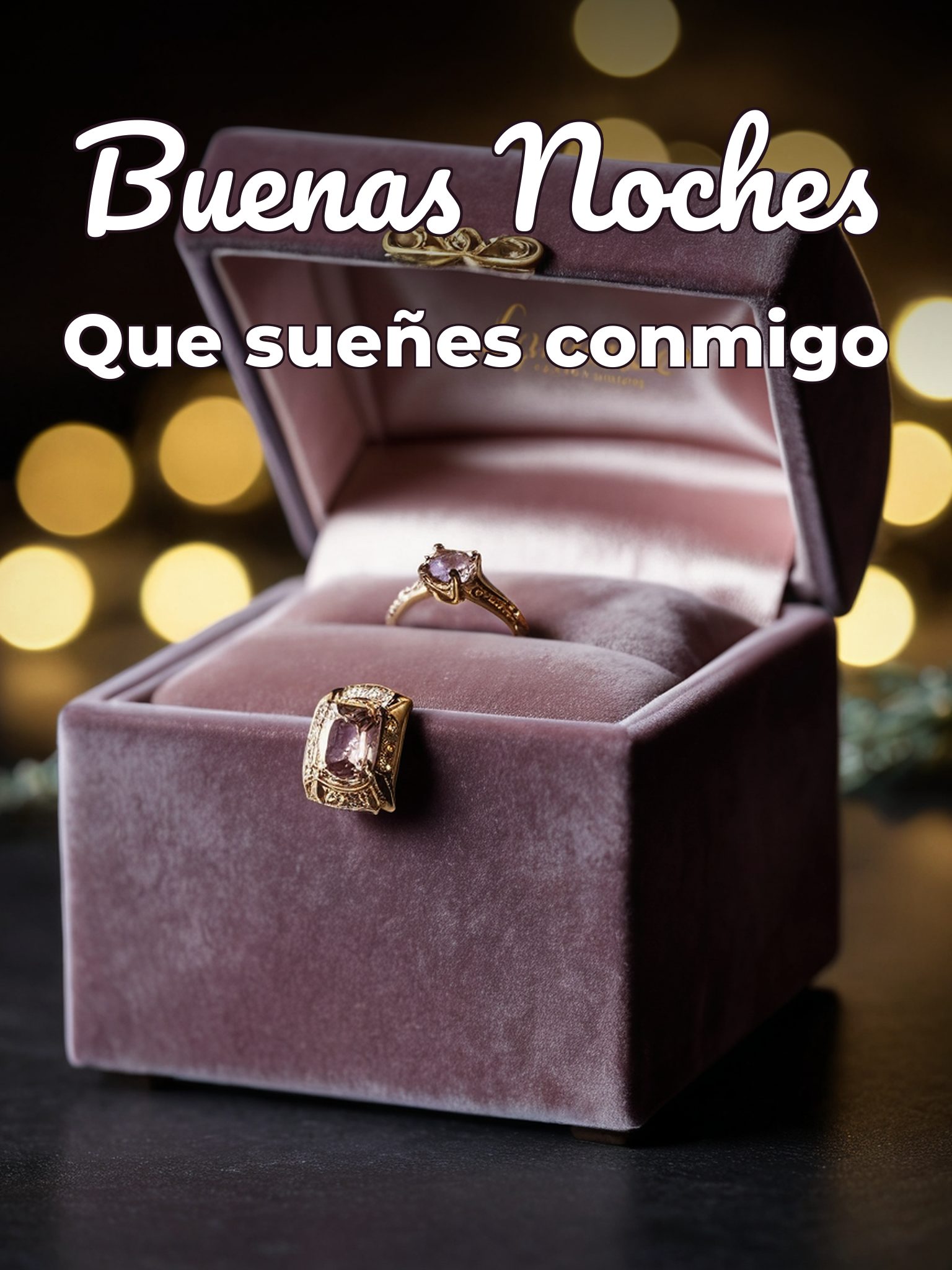 Palabras de amor de buenas noches para Facebook