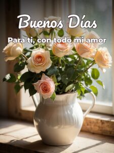 Palabras de amor para desear buenos días