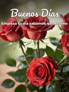 Palabras de amor para desear buenos días para Facebook