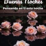 buenas noches pensando en ti esta noche