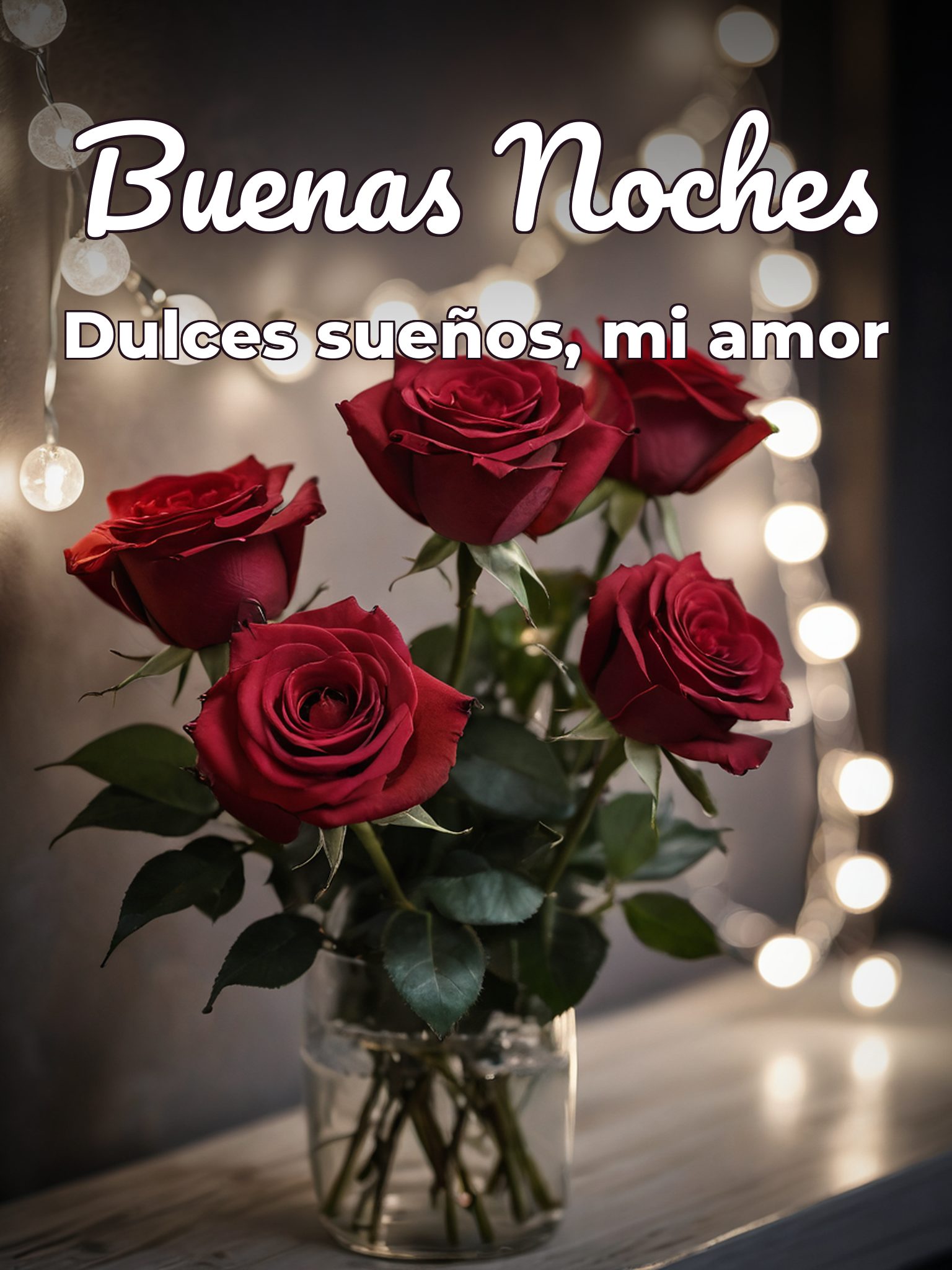 Palabras de buenas noches a mi amor para celular