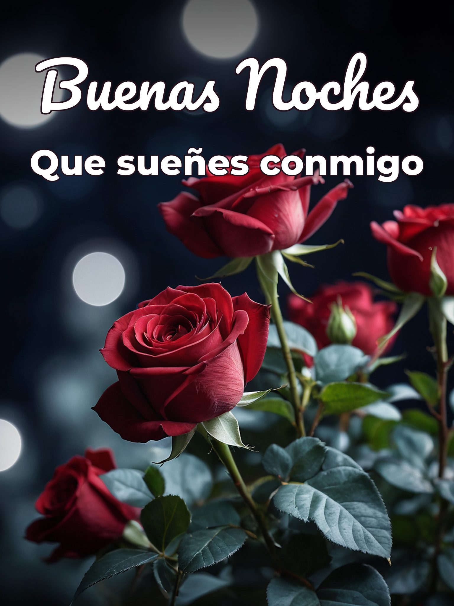 Palabras de buenas noches a mi amor para Facebook