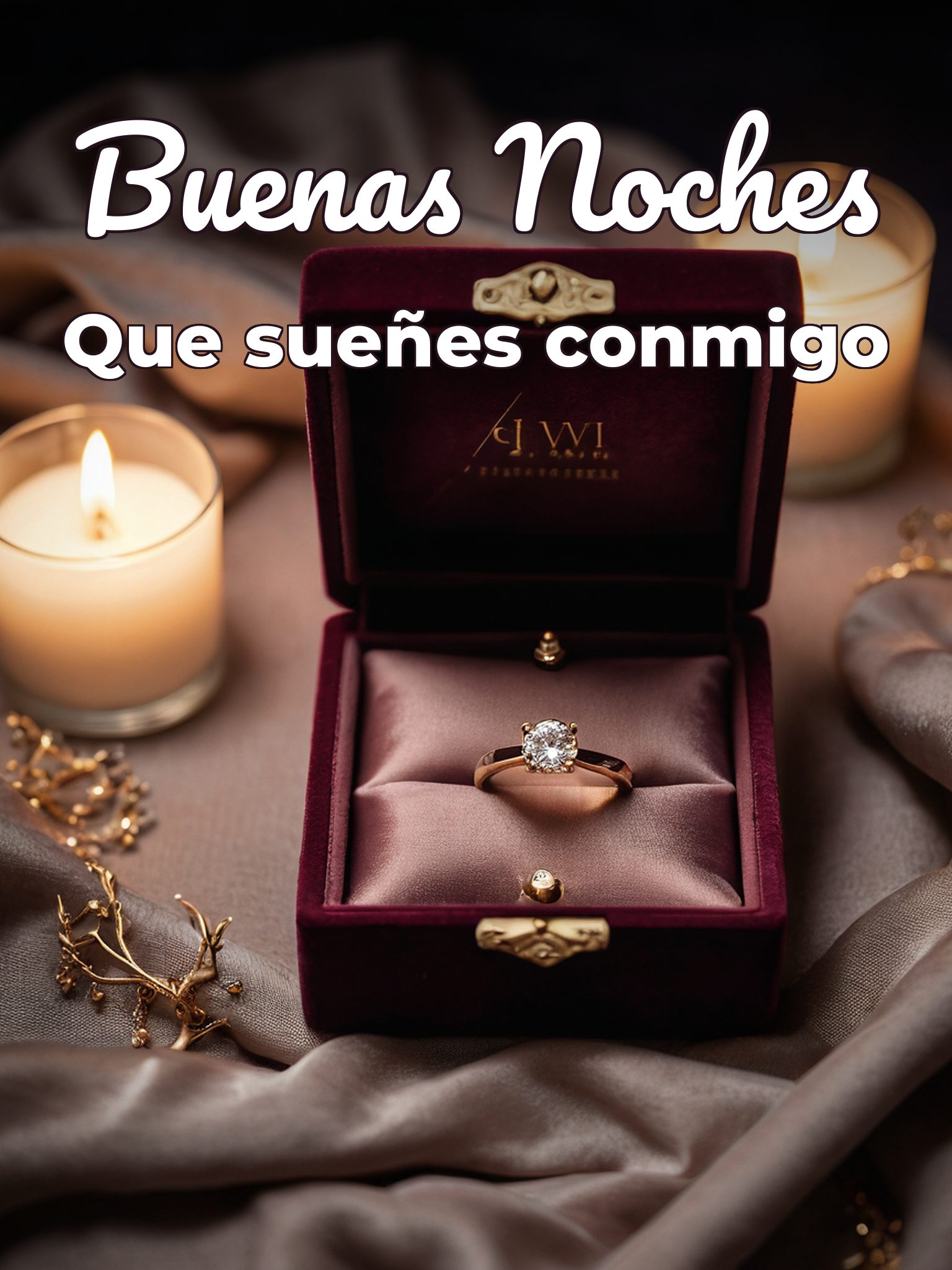 Palabras de buenas noches a mi amor para WhatsApp