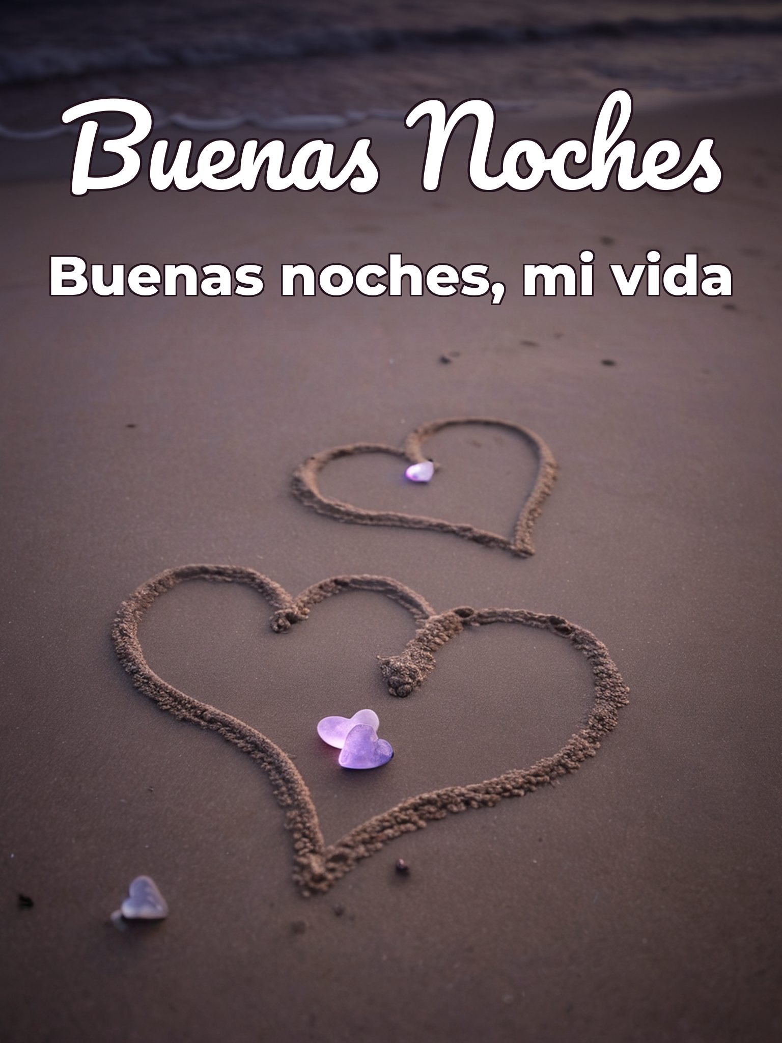 Palabras de buenas noches amor para celular