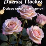 buenas noches dulces sueños, mi amor
