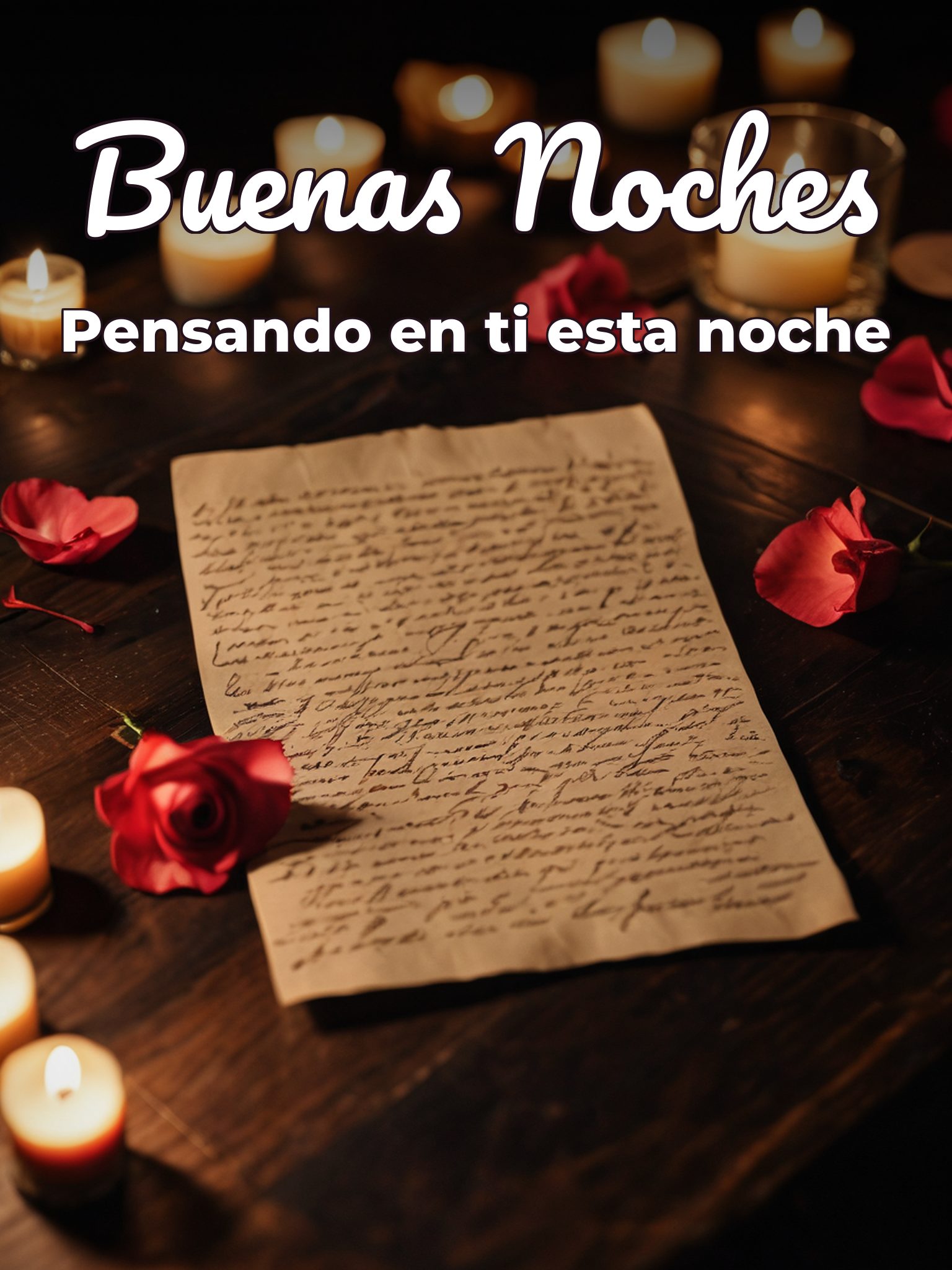 Palabras de buenas noches mi amor