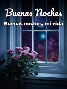 Palabras de buenas noches para mi amor para WhatsApp