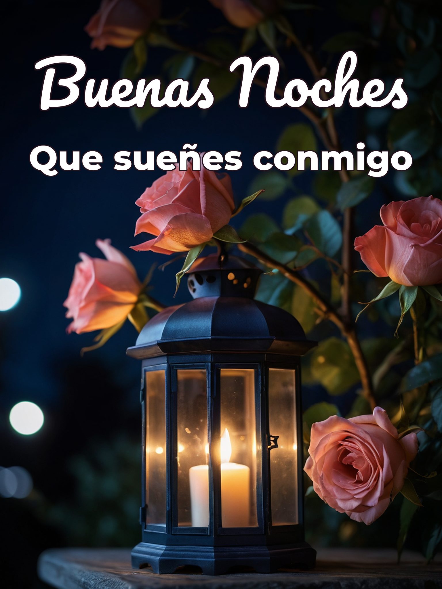 Palabras de buenas noches para mi amor
