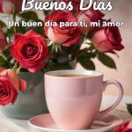 buenos días un buen día para ti, mi amor
