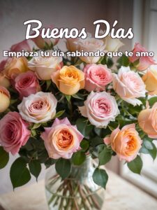 Palabras de buenos días amor para celular
