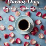 buenos días para ti, con todo mi amor