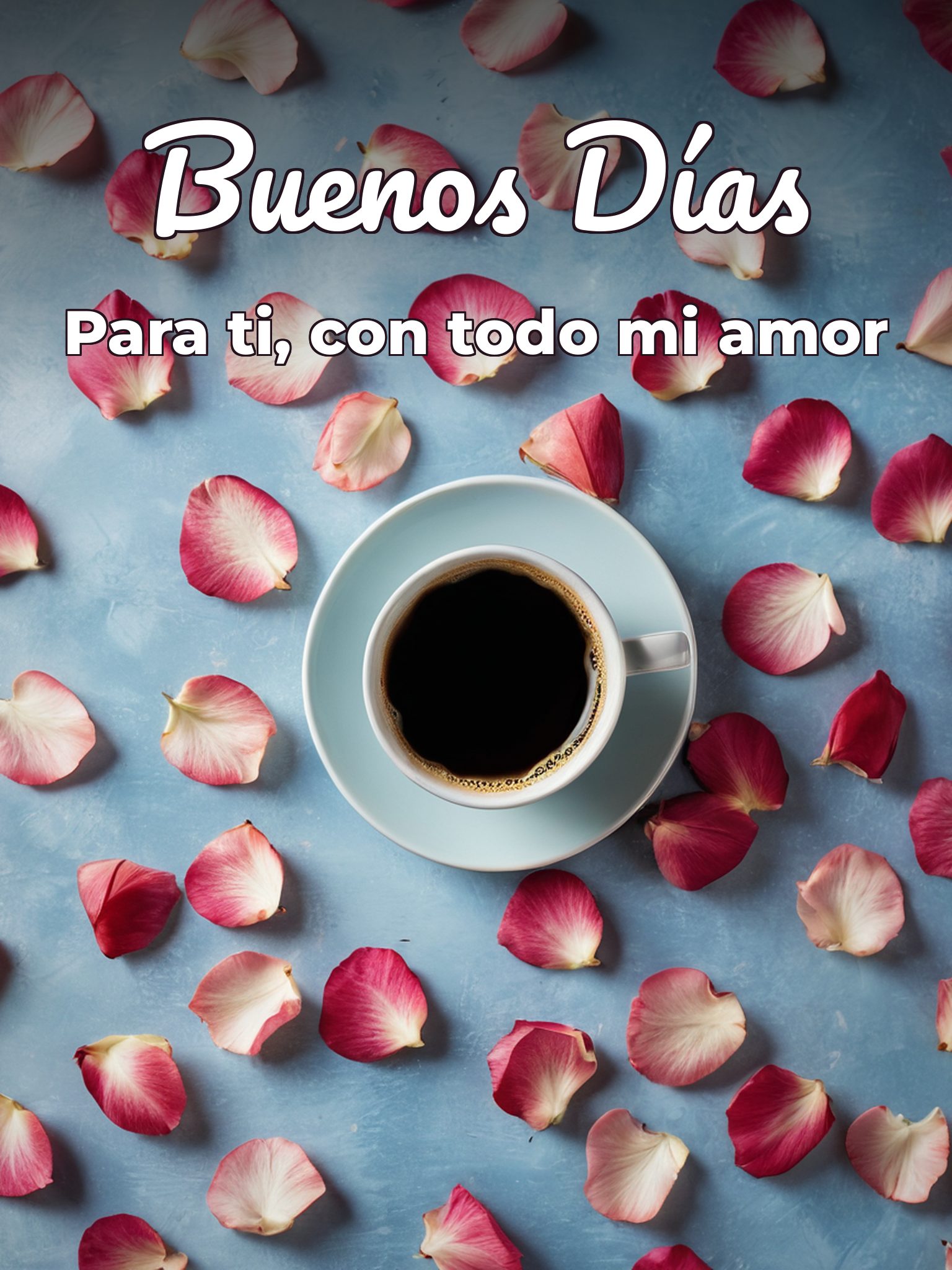 Palabras de buenos días amor para Facebook