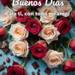 buenos días para ti, con todo mi amor