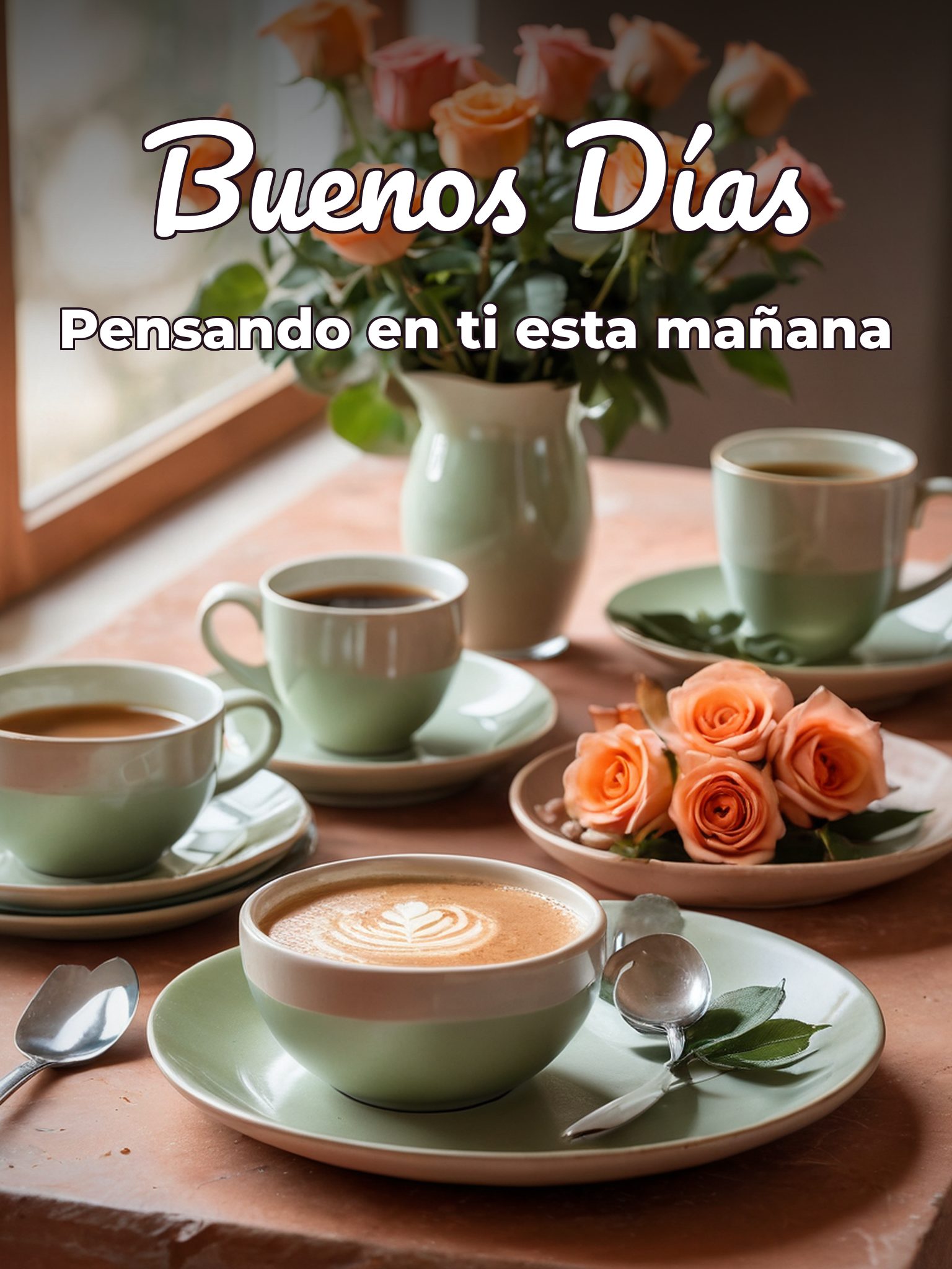 Palabras de buenos días amor para una amiga