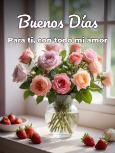 Palabras de buenos días amor para WhatsApp