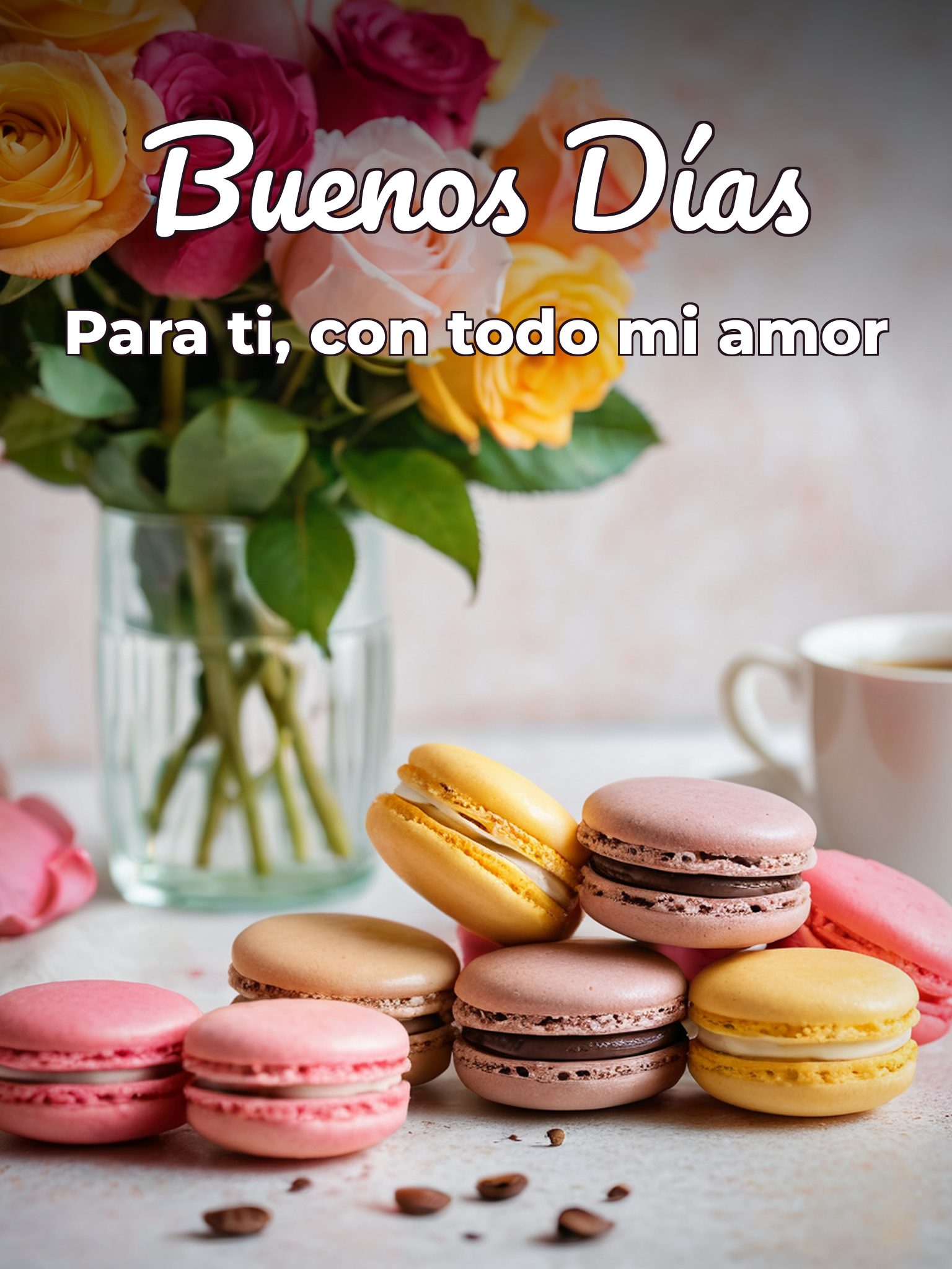Palabras de buenos días para mi amor