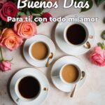 buenos días para ti, con todo mi amor
