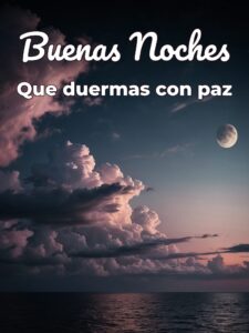 Palabras lindas de buenas noches