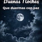 buenas noches que duermas con paz