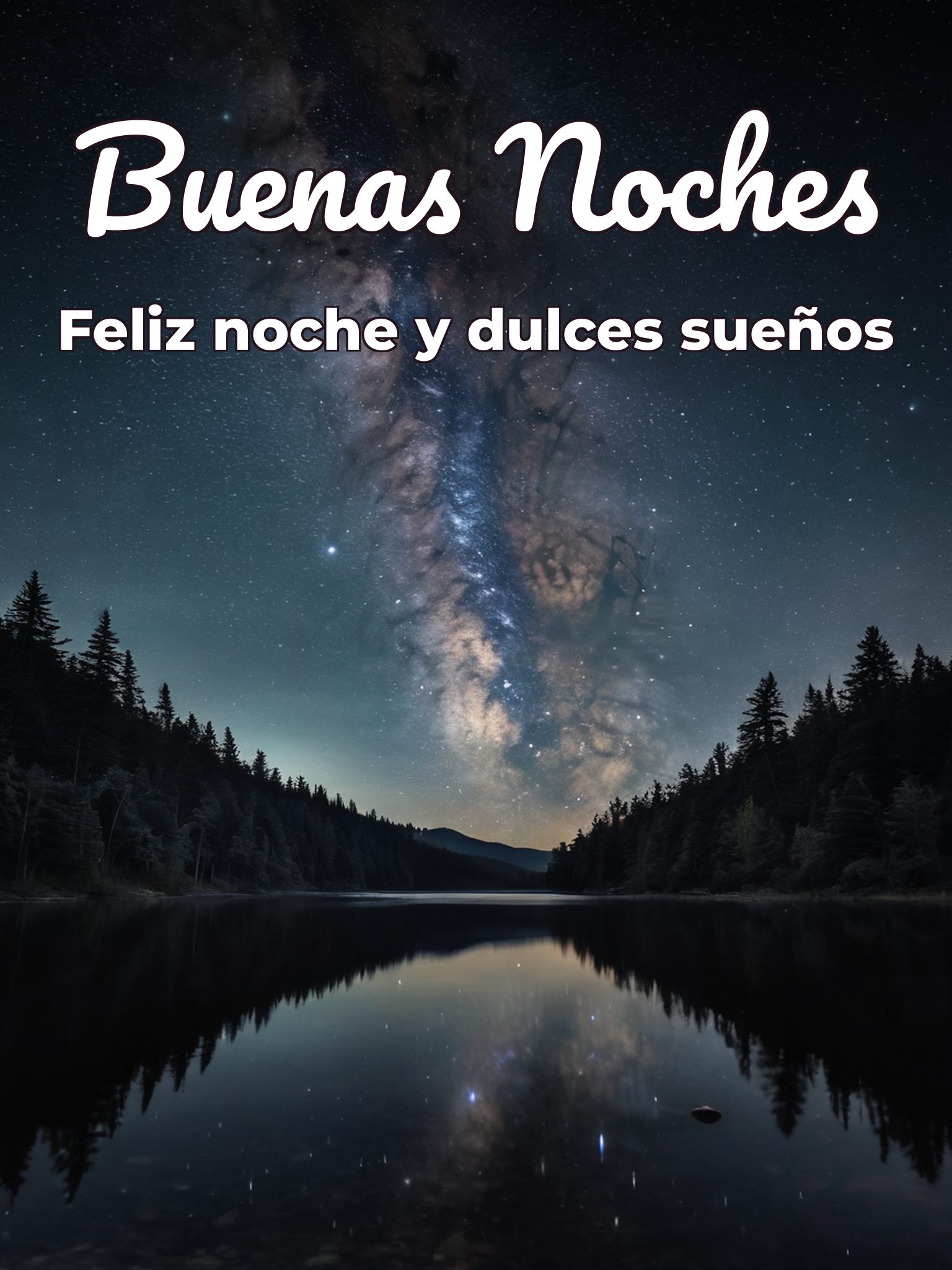 Palabras lindas de buenas noches para Facebook
