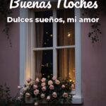 buenas noches dulces sueños, mi amor