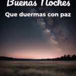 buenas noches que duermas con paz