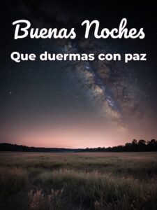 Palabras lindas para desear buenas noches