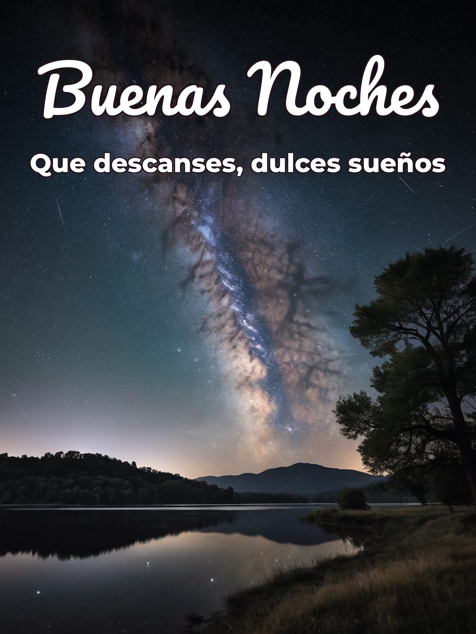 Palabras lindas para desear buenas noches para celular