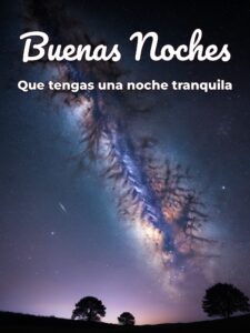 Palabras para buenas noches