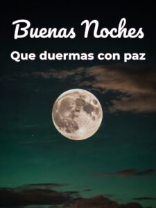Palabras para buenas noches para Facebook