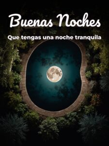 Palabras para dar las buenas noches