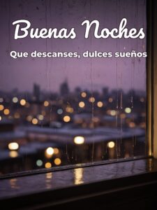 Palabras para decir buenas noches
