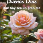 buenos días que hoy sea un gran día