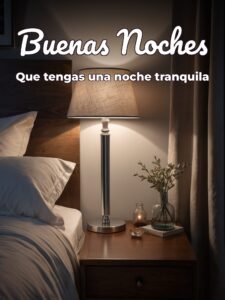 Para buenas noches