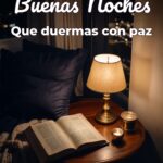buenas noches que duermas con paz