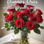 buenos días un buen día para ti, mi amor