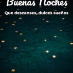buenas noches que descanses, dulces sueños