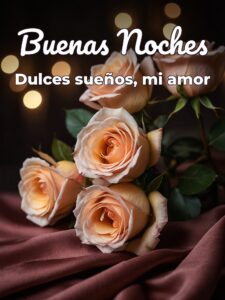 Para dar las buenas noches a mi amor para Facebook