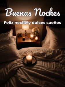 Para dar las buenas noches para celular