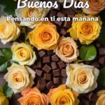 buenos días pensando en ti esta mañana