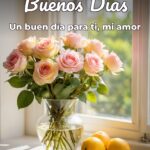 buenos días un buen día para ti, mi amor