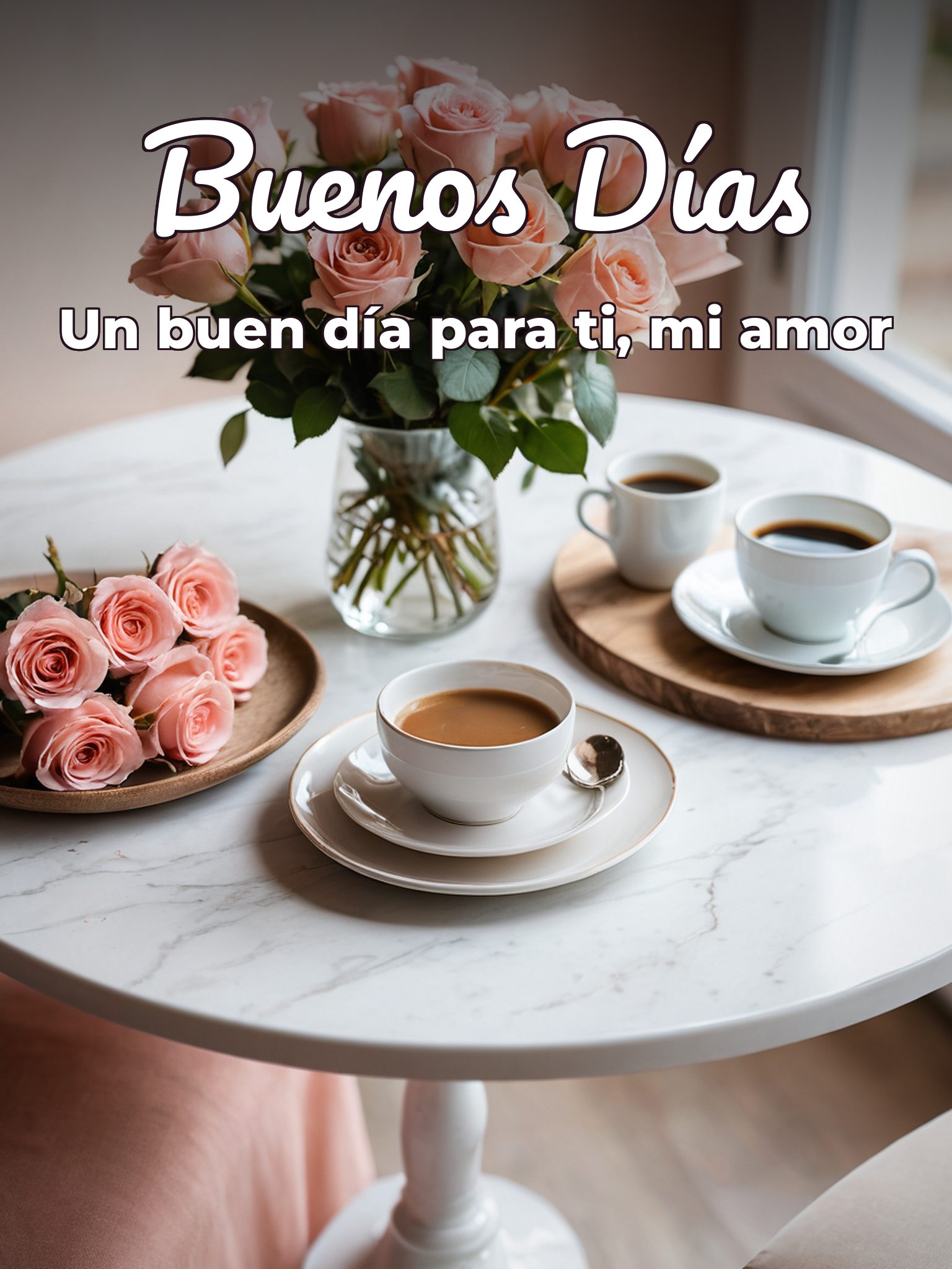 Para dar los buenos días a tu amor para WhatsApp
