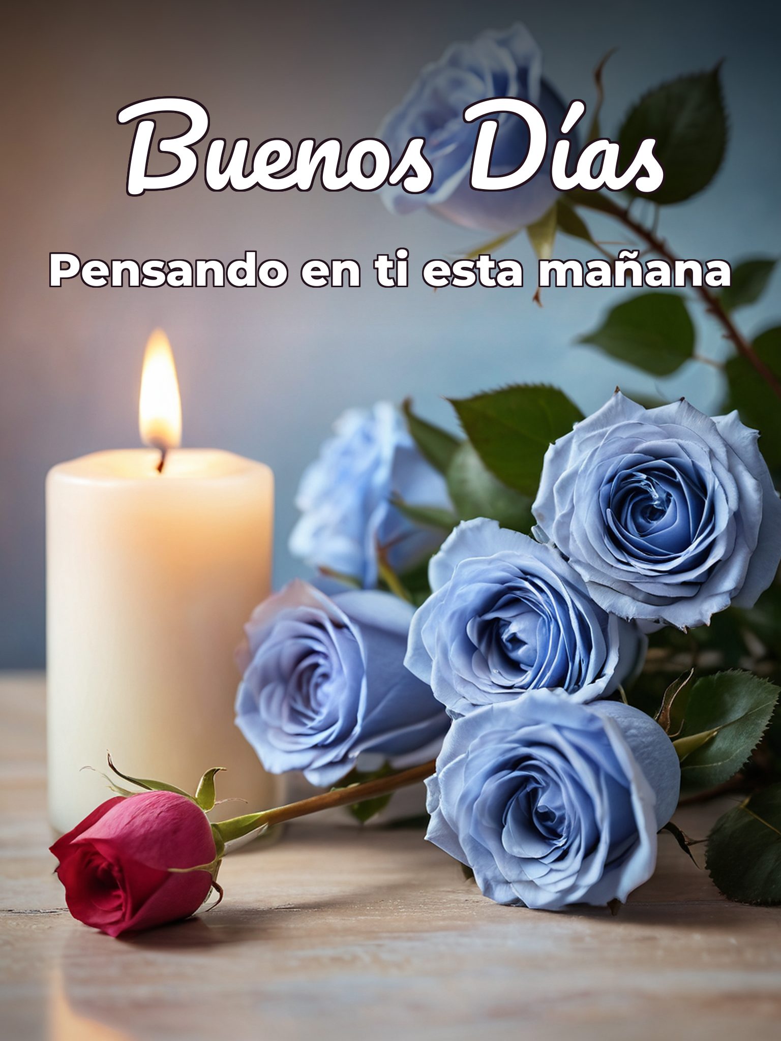 Para darle los buenos días a mi amor para celular