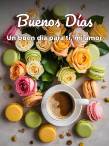 Para decir buenos días amor para Facebook