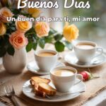 buenos días un buen día para ti, mi amor