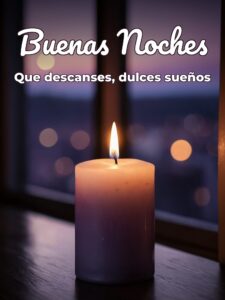 Para desear buenas noches