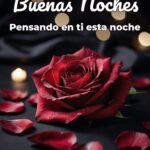 buenas noches pensando en ti esta noche