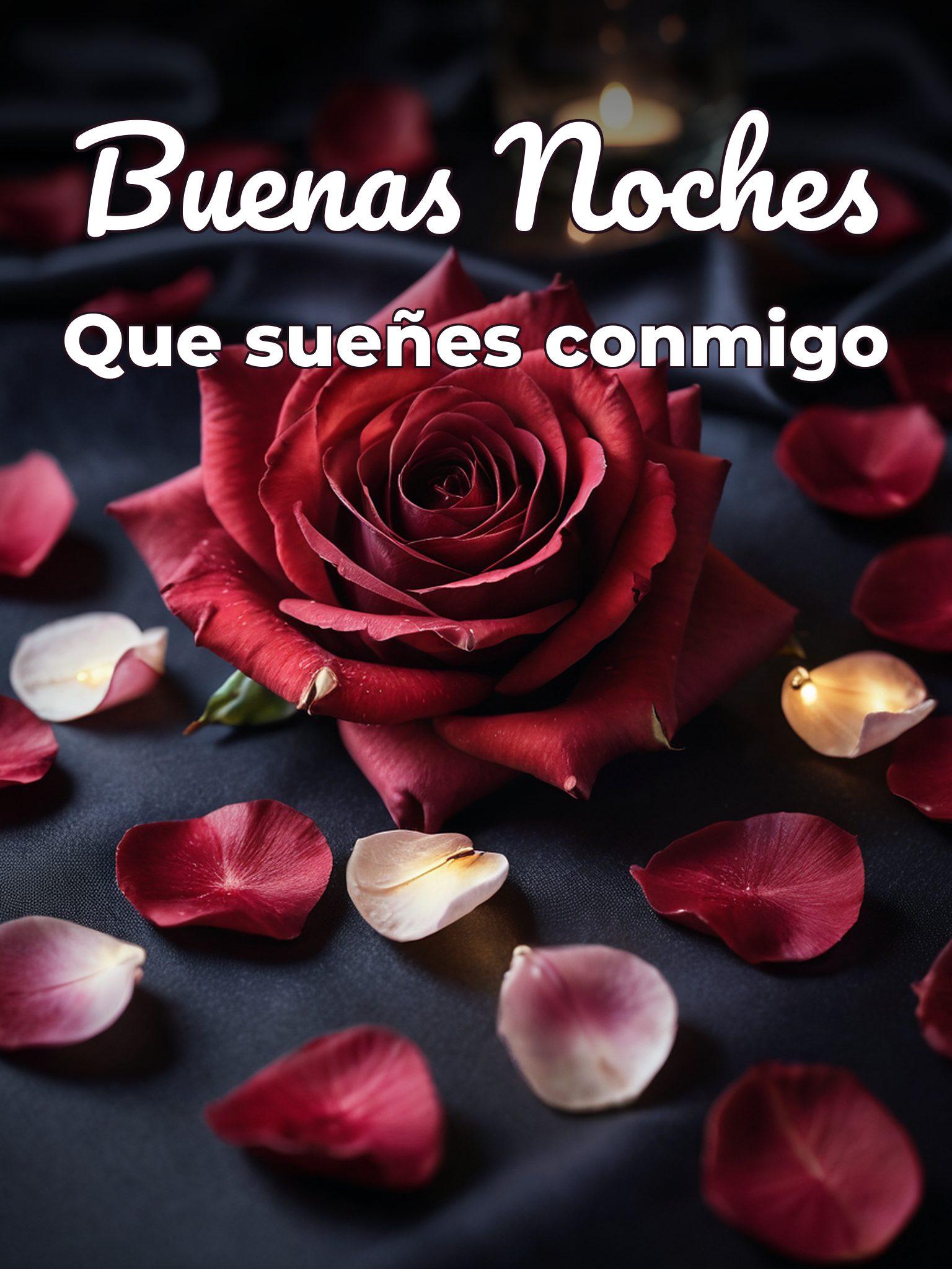Para desear buenas noches a mi novio para celular