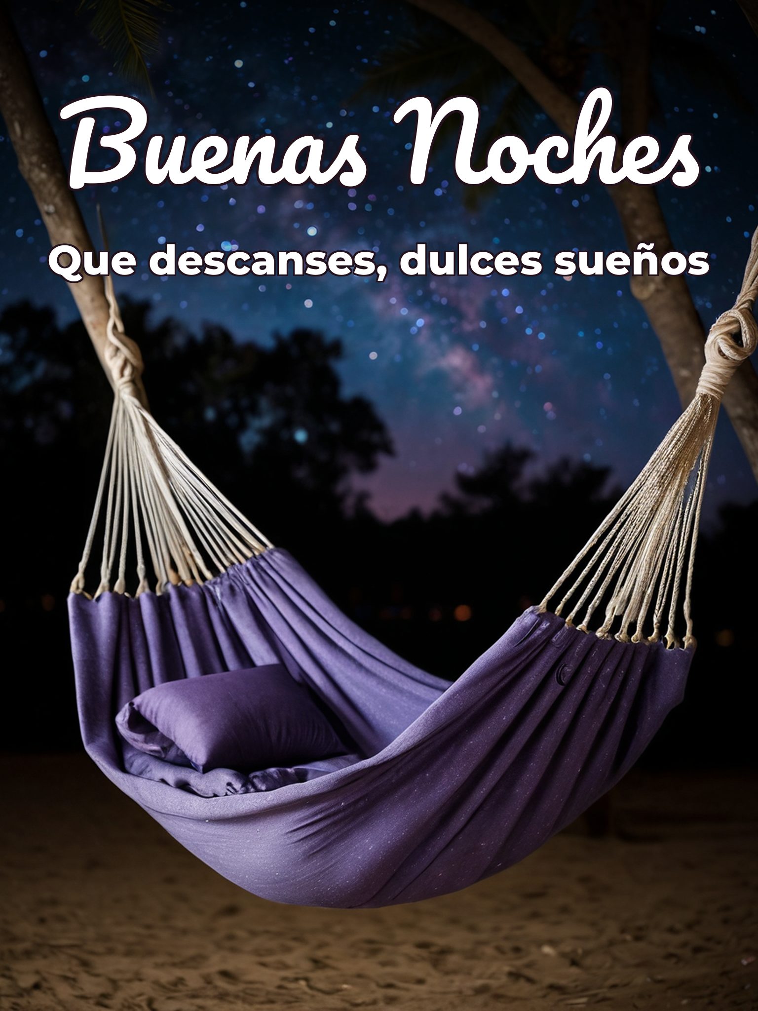 Para desear buenas noches para celular